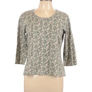 Croft & Barrow | Leaf Print Three Quarter